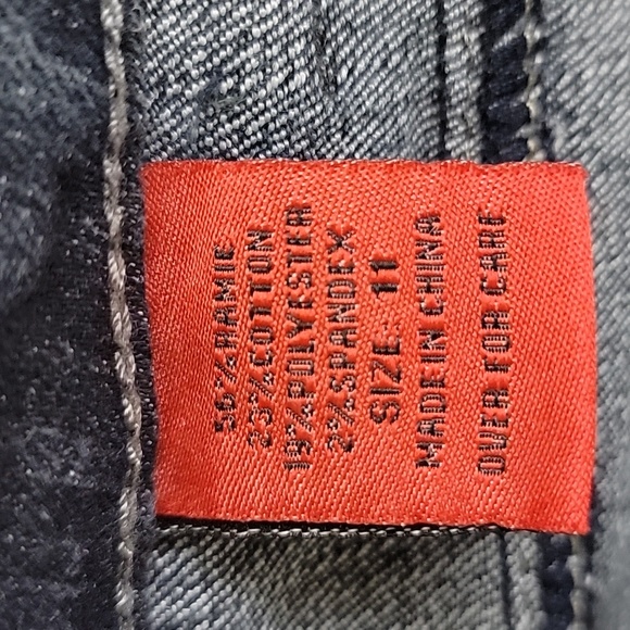 Eighty Eight Blue Skinny Faded Jeans 30 X 32 Juniors 11 - Picture 12 of 14